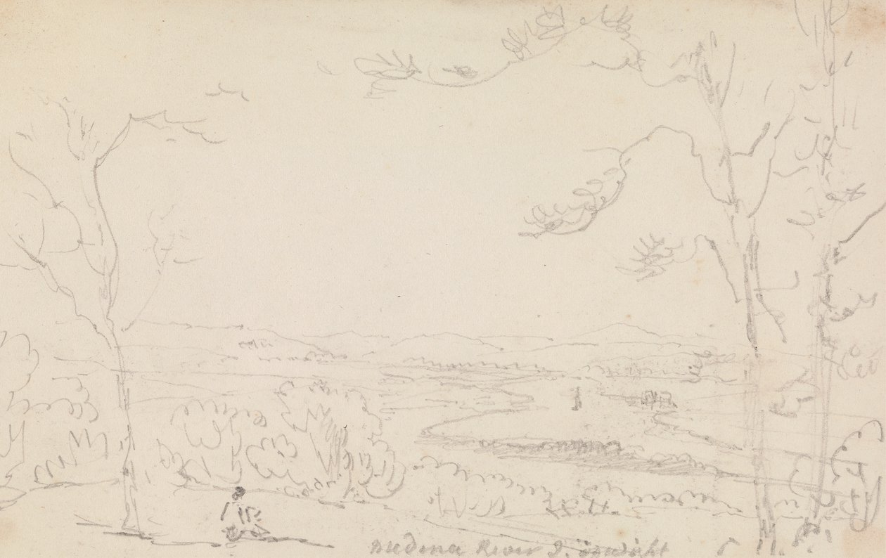 Medine Nehri, Wight Adası by Capt. Thomas Hastings
