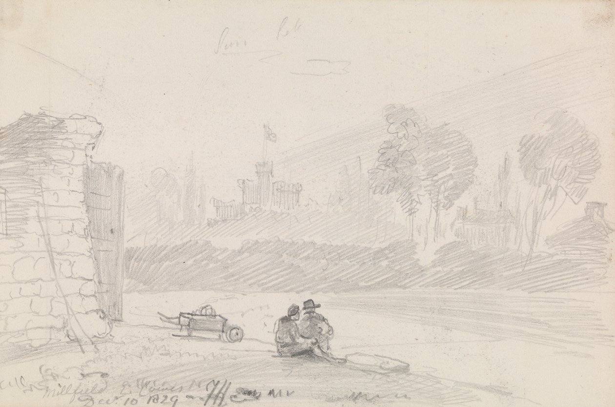 Millfield, Doğu Cowes, 10 Aralık 1829 by Capt. Thomas Hastings