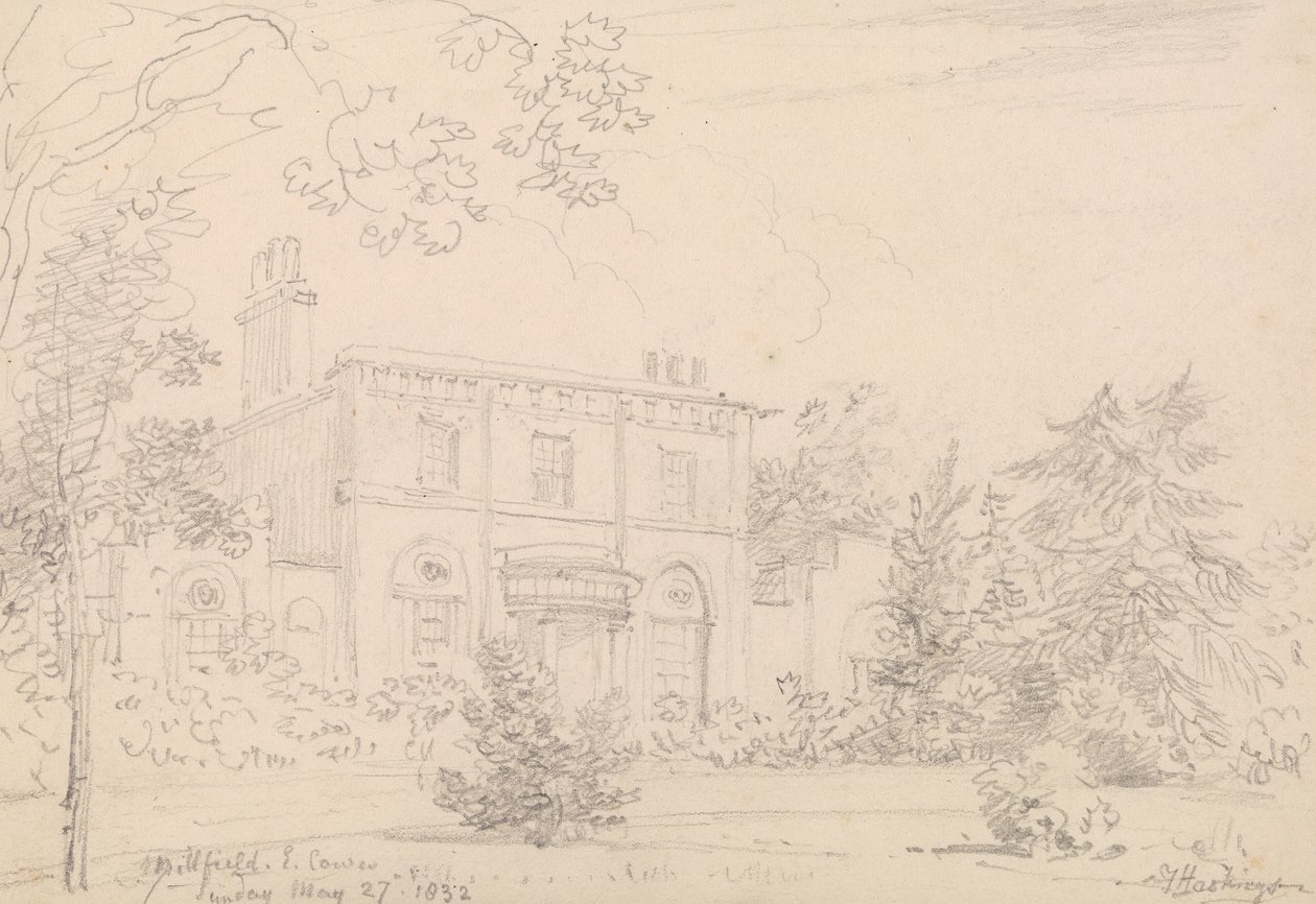 Millfield, East Cowes, Pazar 27 Mayıs 1832 by Capt. Thomas Hastings