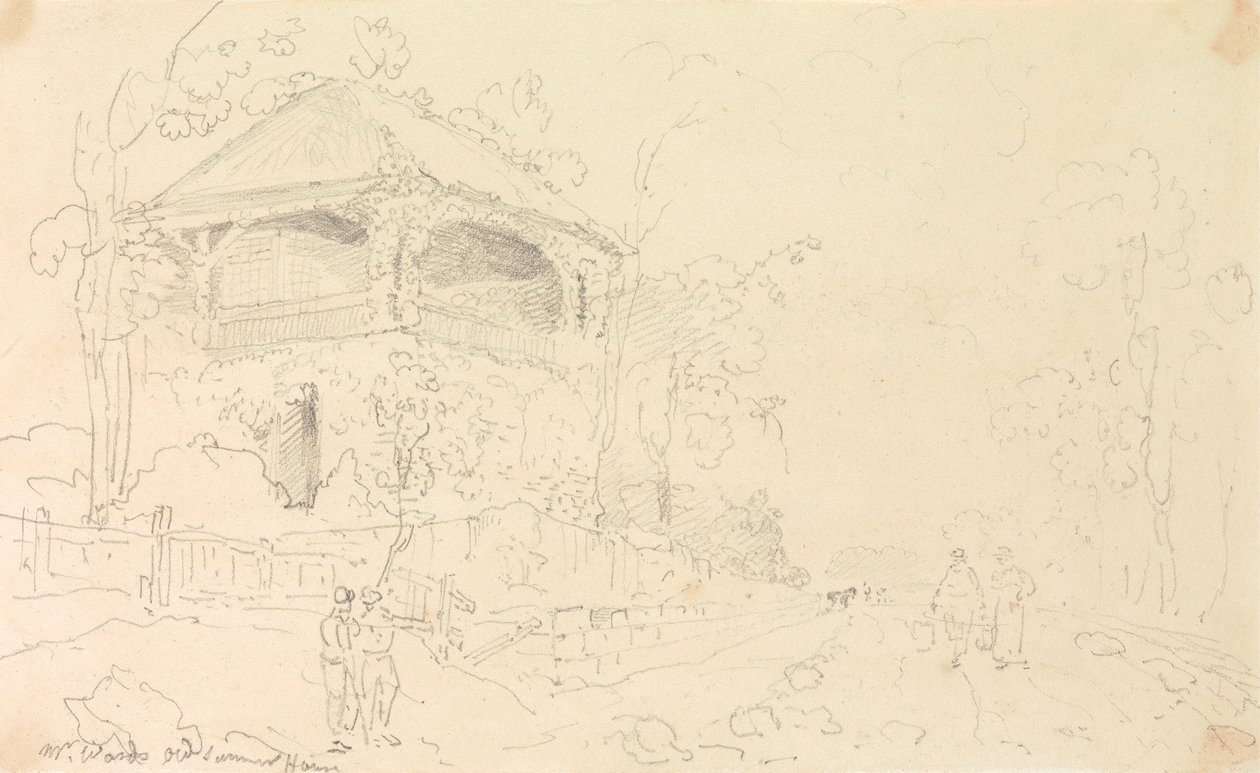 Bay Ward'ın Eski Yazlık Evi, Wight Adası by Capt. Thomas Hastings