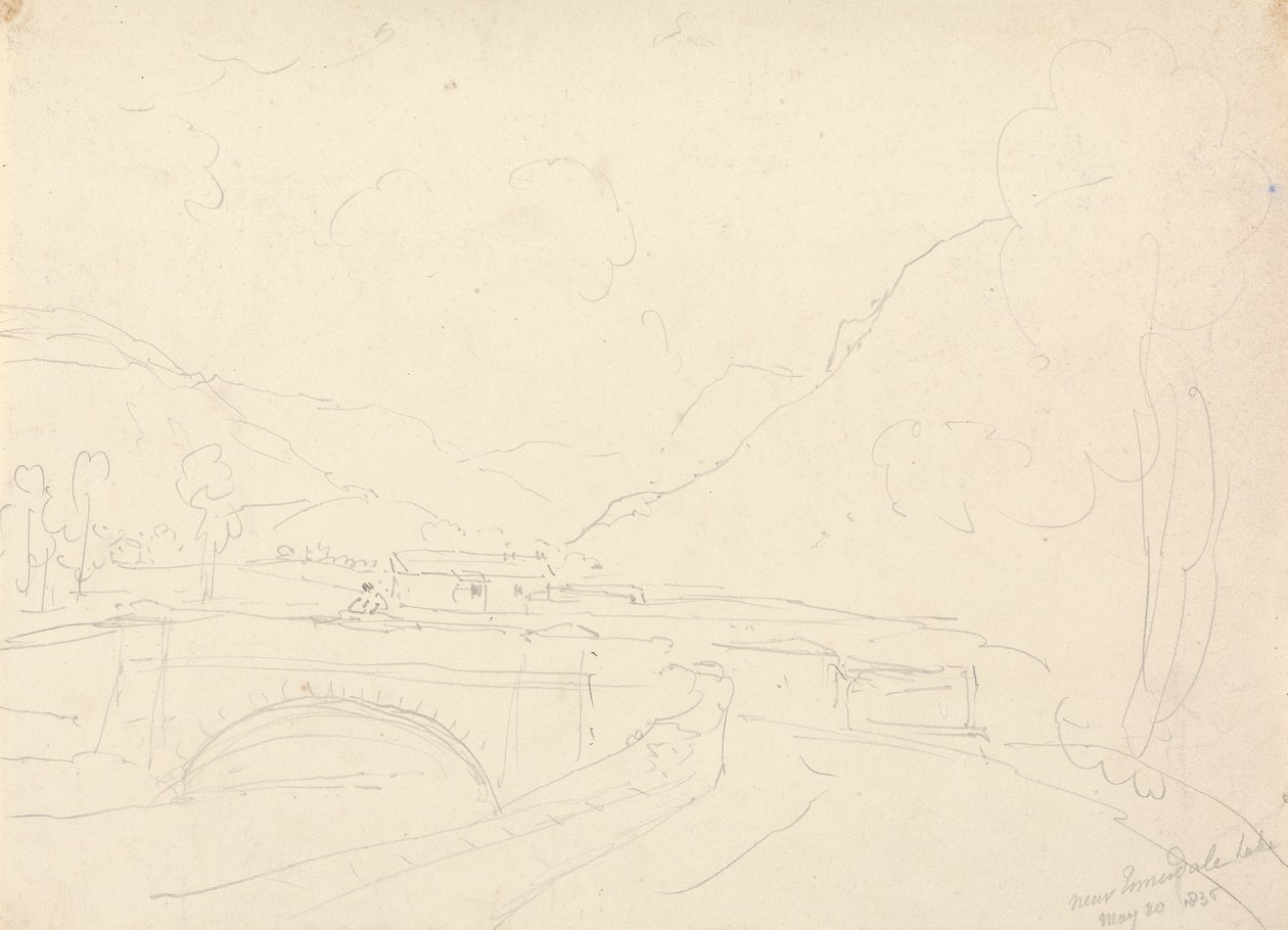 Ennerdale Gölü yakınlarında, 20 Mayıs 1836 by Capt. Thomas Hastings