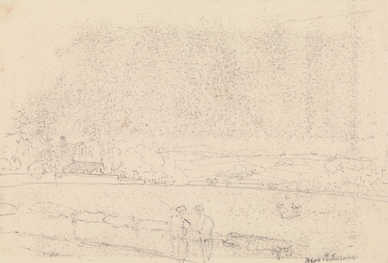 Padmore yakınlarında, Wight Adası by Capt. Thomas Hastings