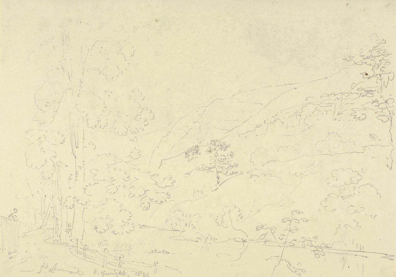 Saint Lawrence, Wight Adası yakınında by Capt. Thomas Hastings