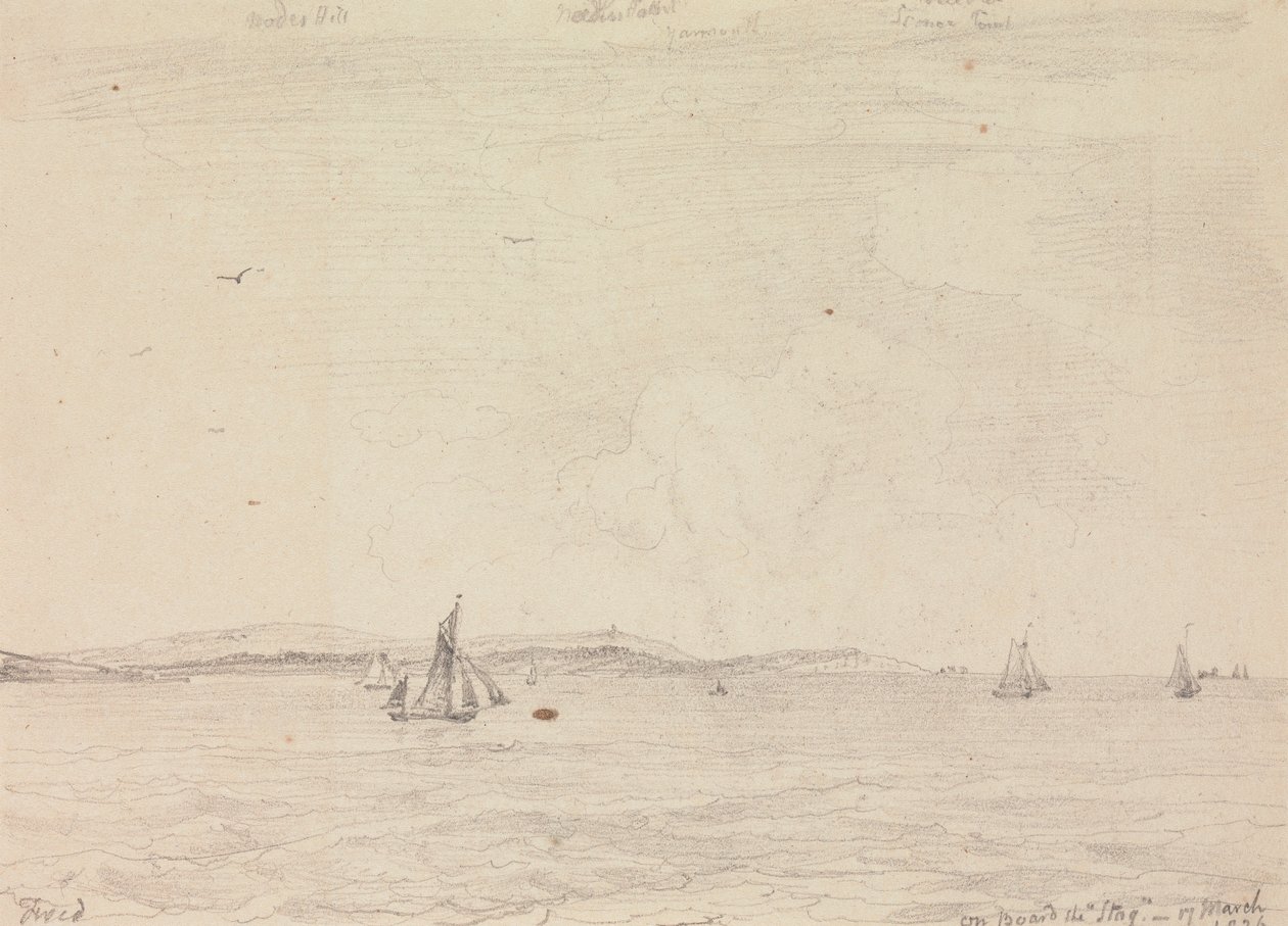 "Geyik" gemisinde, 17 Mart 1826 by Capt. Thomas Hastings