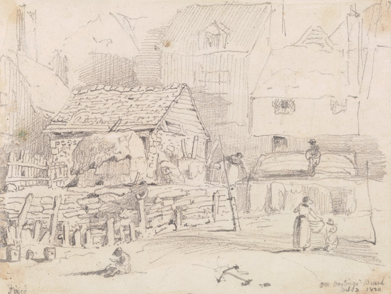 Hastings Sahilinde, 3 Ekim 1820 by Capt. Thomas Hastings