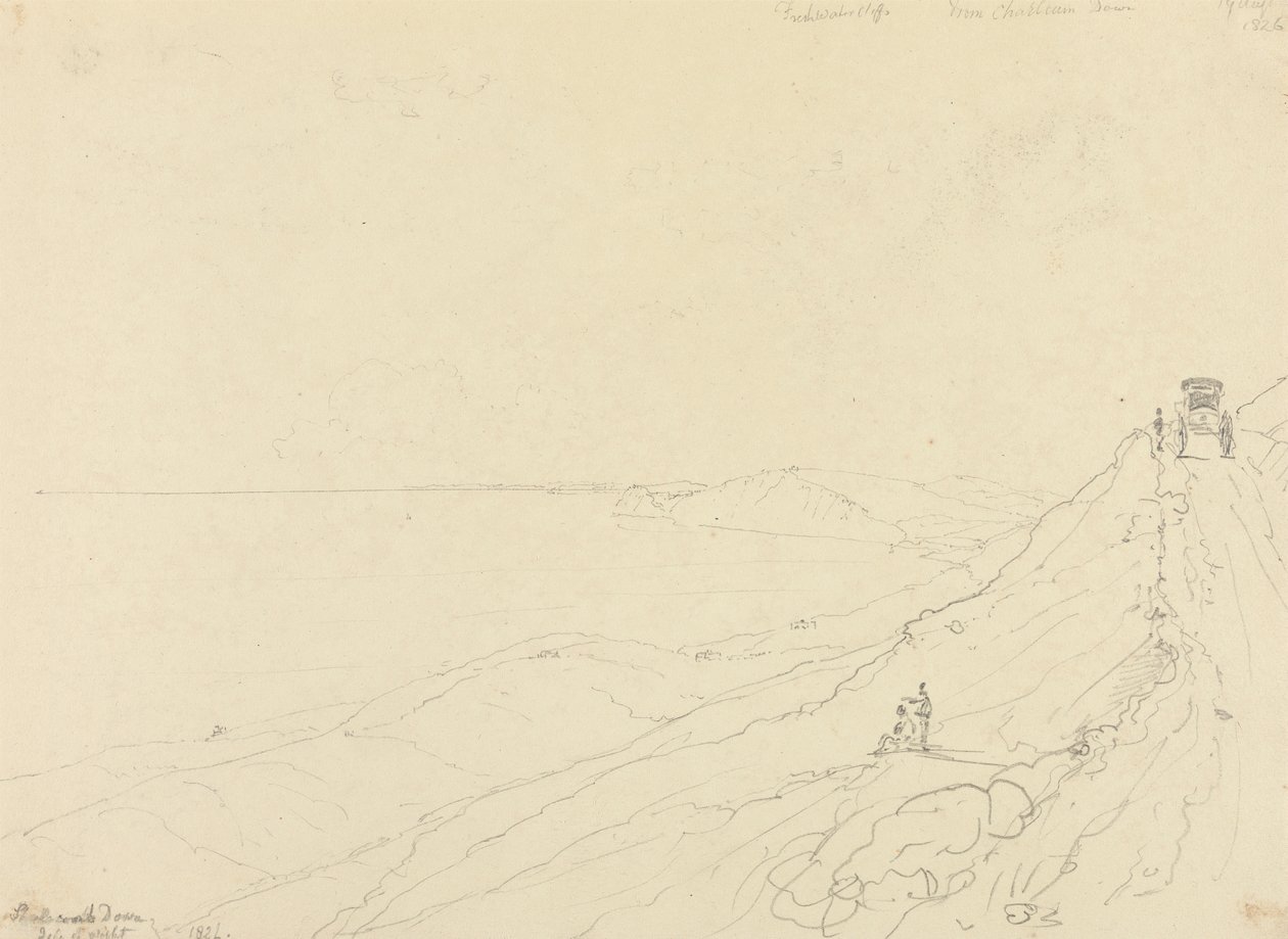 Shalcombe Down, 19 Ağustos 1826 by Capt. Thomas Hastings