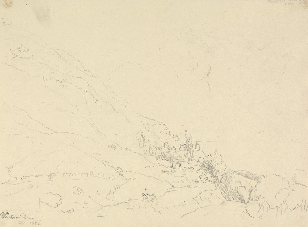 Ventnor Aşağı, 19 Ağustos 1826 by Capt. Thomas Hastings
