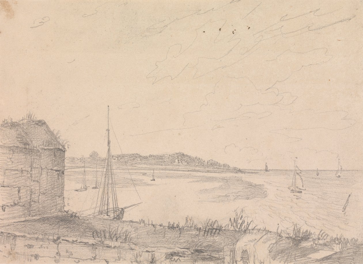 Yarmouth, Wight Adası by Capt. Thomas Hastings