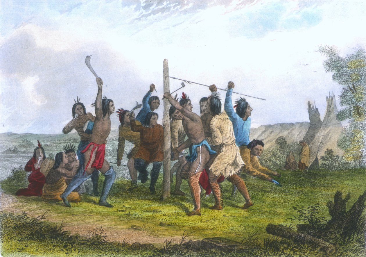 Postaya Vurmak, 1853 by Captain Seth Eastman