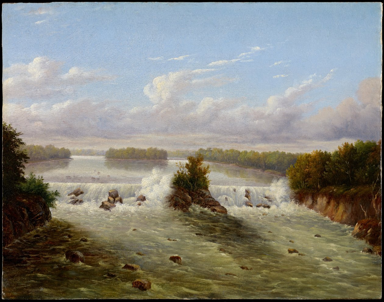 St. Anthony Şelaleleri, 1848 by Captain Seth Eastman