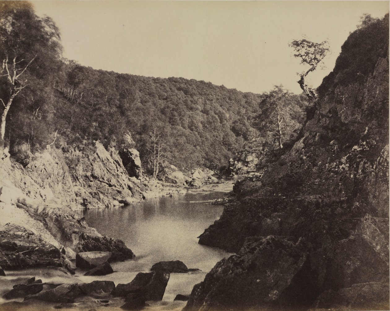 Nehir Manzarası, İskoçya, c. 1858. by Captain Horatio Ross