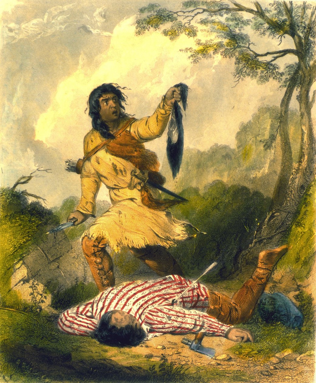 Death Whoop, 1853 by Captain Seth Eastman