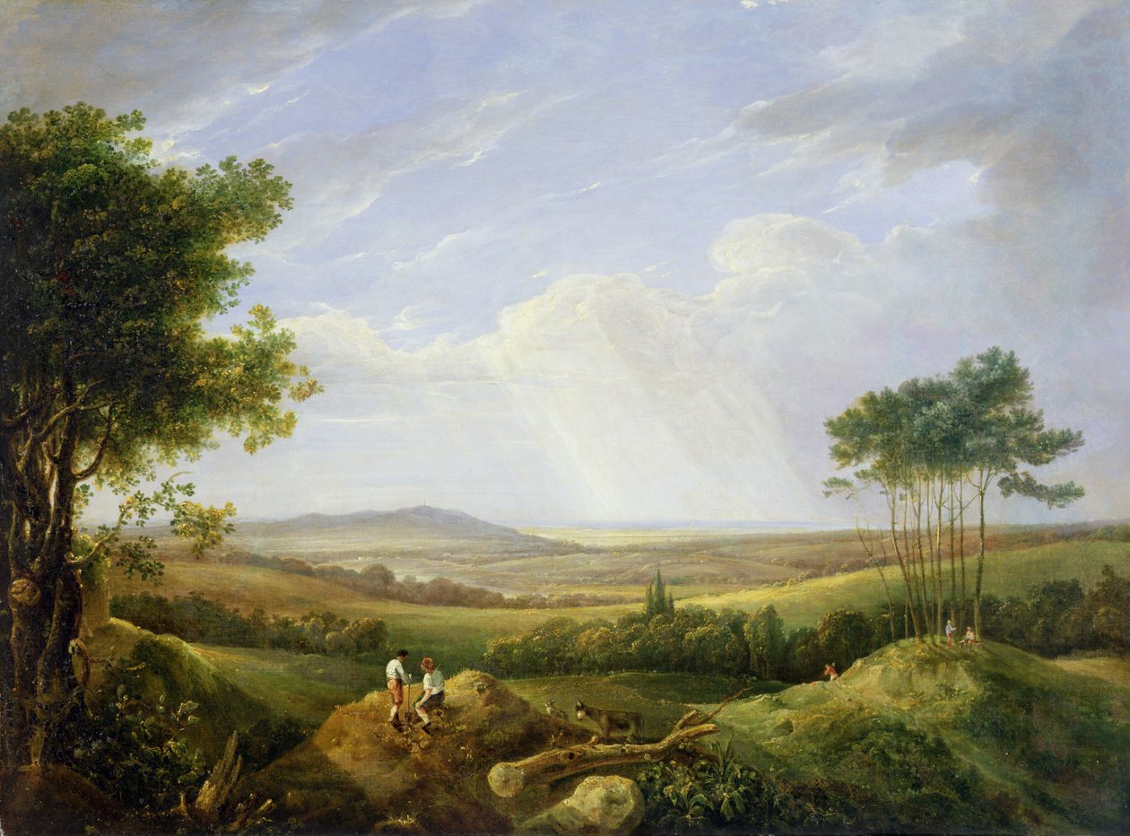 Figürlü Manzara by Captain Thomas Hastings