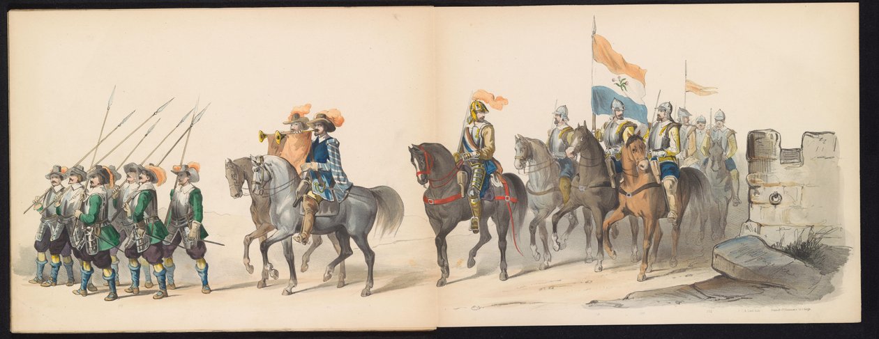 Leiden öğrencilerinin maskeli balosu, 1850 (levha 13) 1629