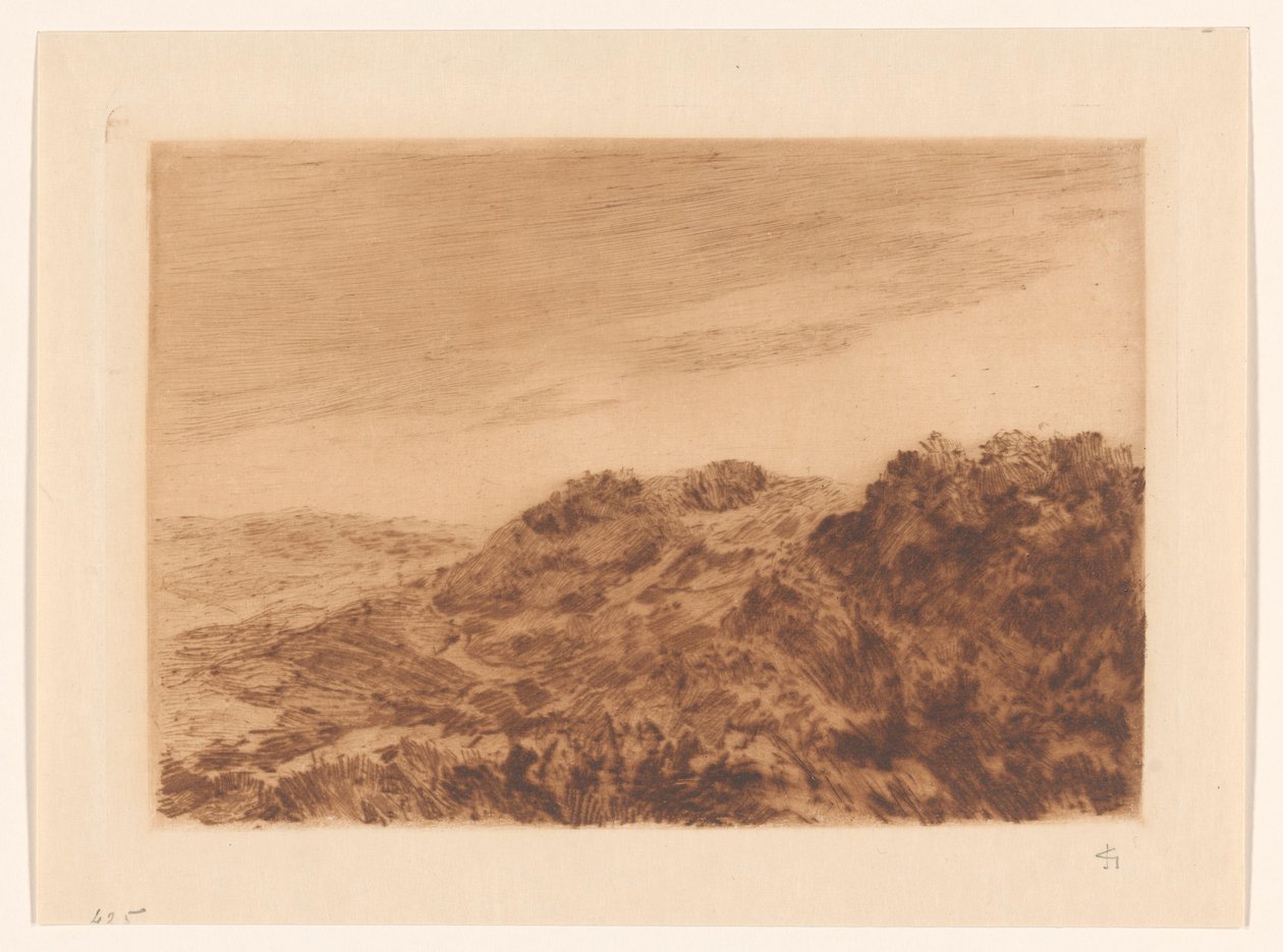 Lahey yakınlarındaki kumul manzarası by Carel Nicolaas Storm van 