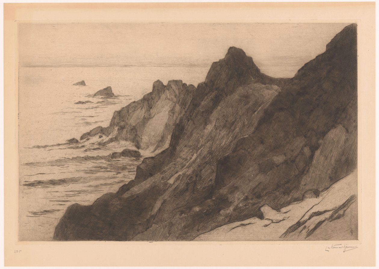 Pointe du Raz by Carel Nicolaas Storm van 