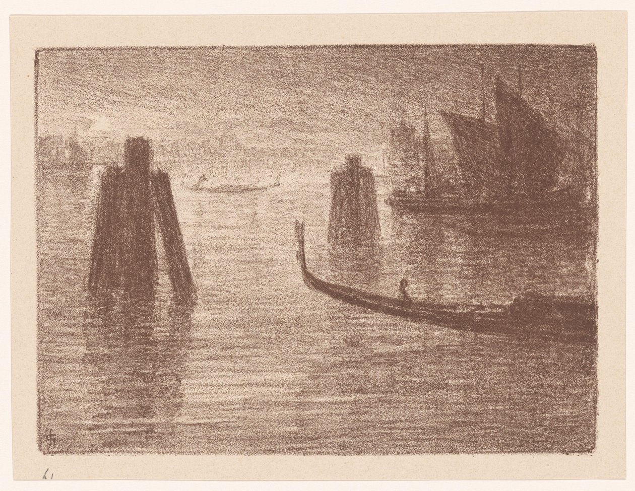 Venedik Limanı by Carel Nicolaas Storm van 
