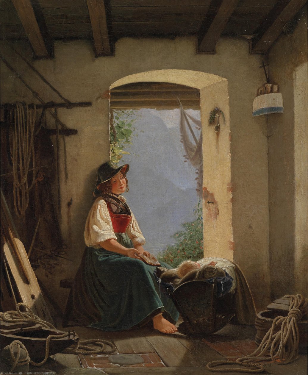 Mutterglück by Carl Adolf Mende