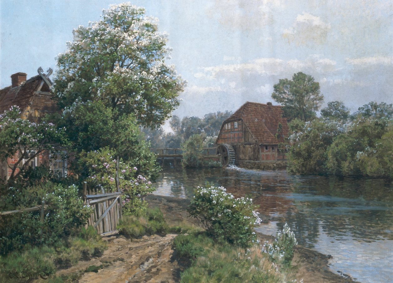Sonbahar Manzarası, c.1900 by Carl Christian Schirm
