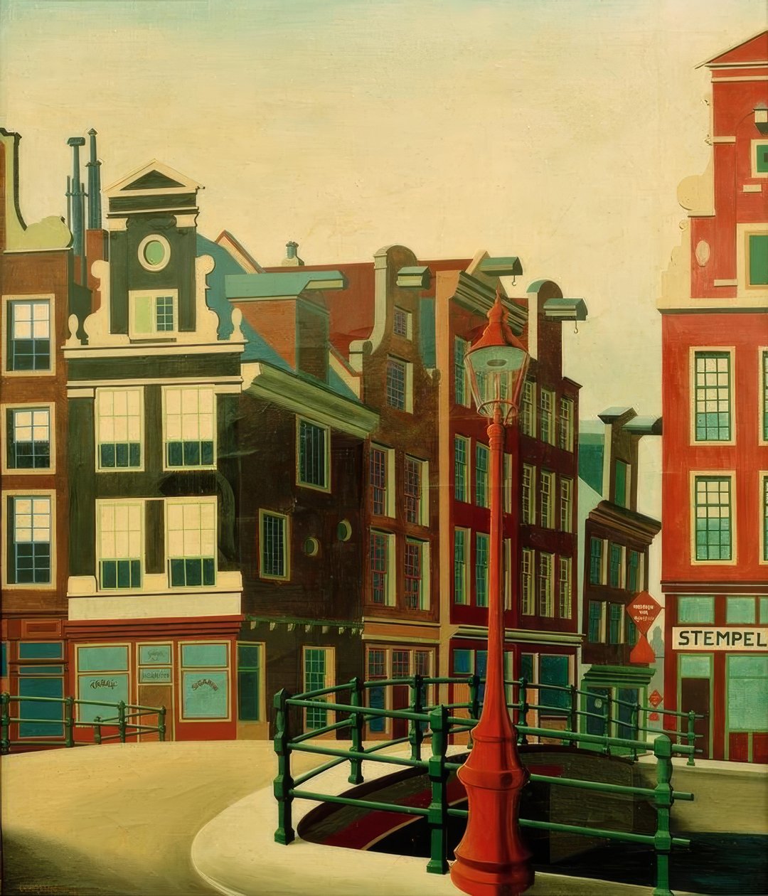 Amsterdam, Singelgracht by Carl Grossberg