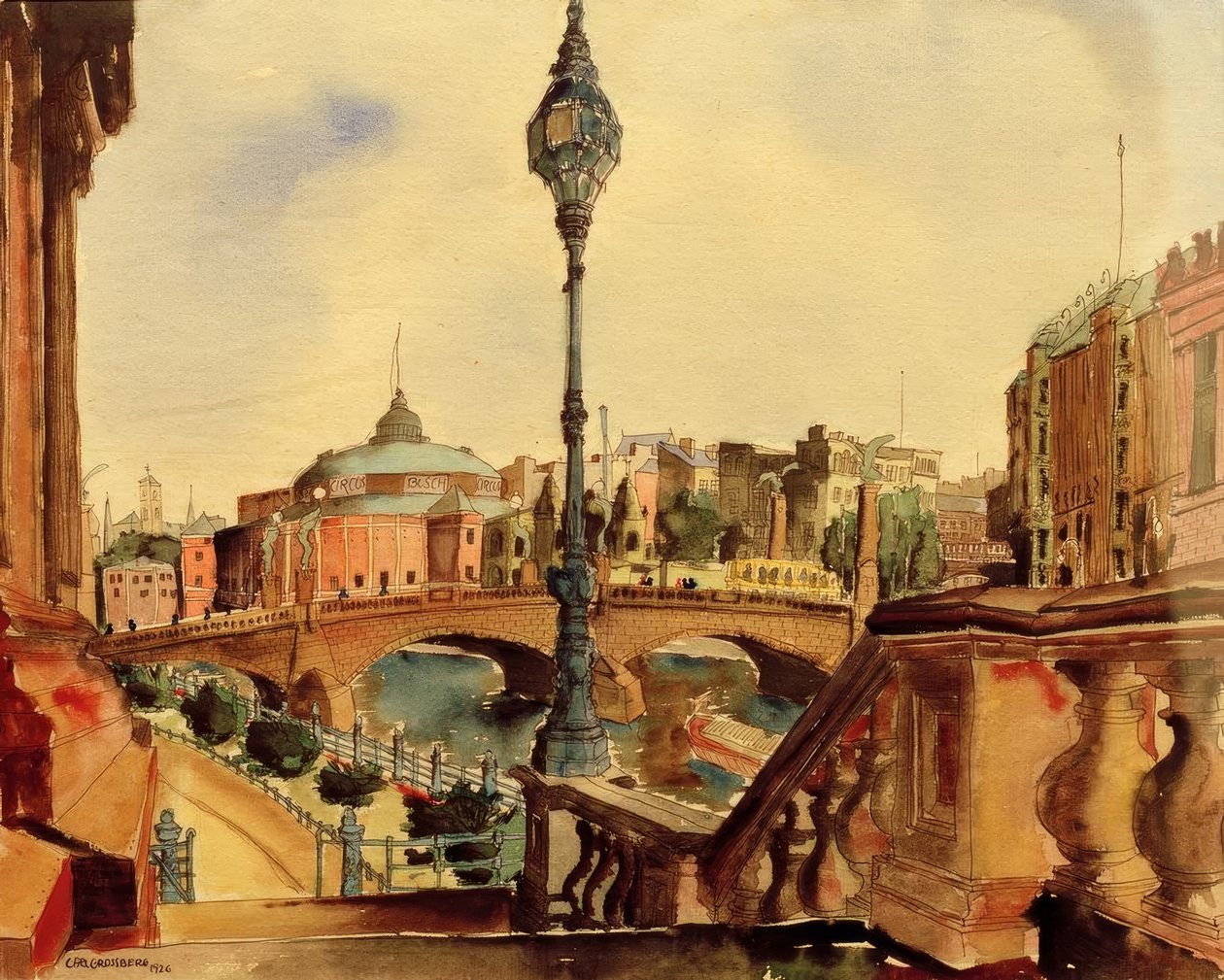 Berlin - Sirk Busch by Carl Grossberg