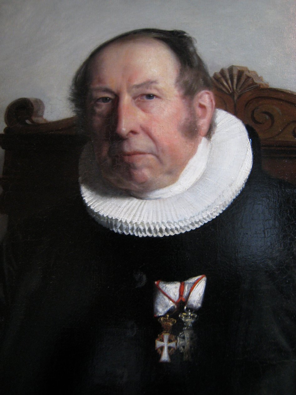 Peter C. Rothe, Kopenhag valisi by Carl Heinrich Bloch