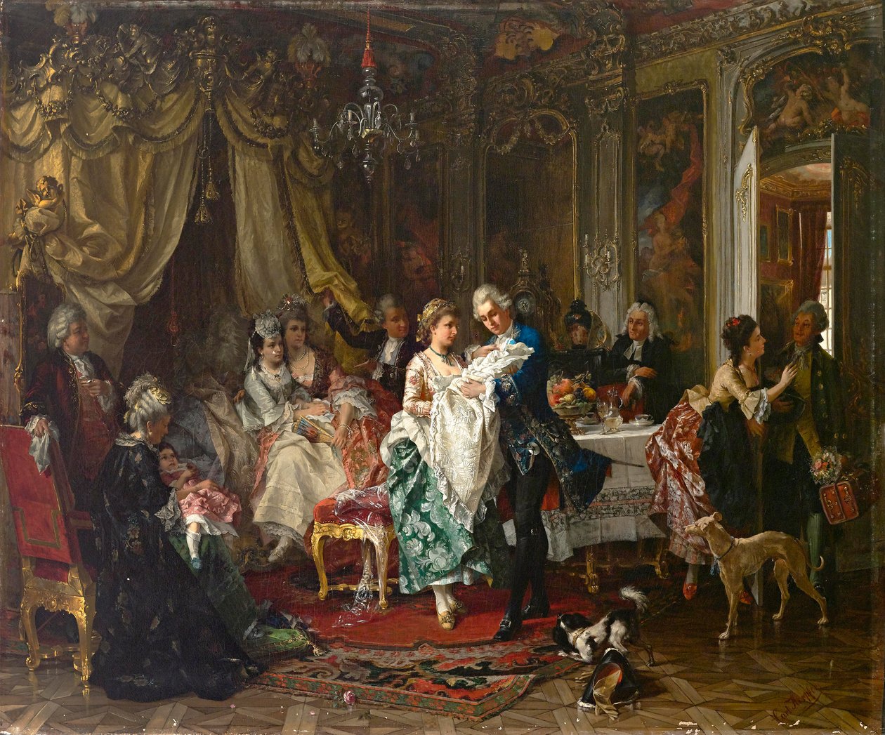 Vaftiz edilecek kişi by Carl Herpfer