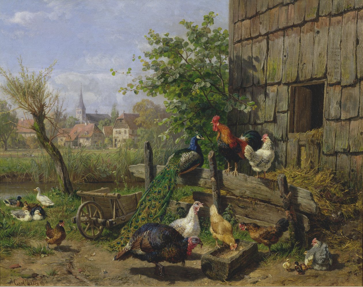 Çiftlik Bahçesi, 1898 by Carl Jutz