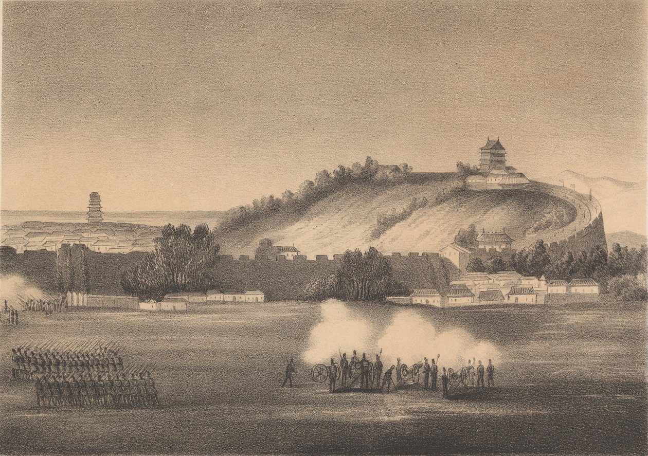 Kanton 1857 Bombardımanı by Carl Lancedelli