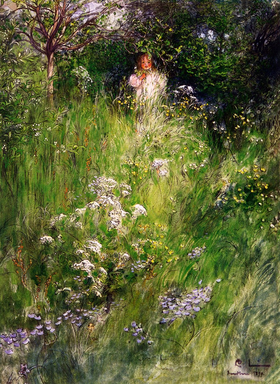 Bir peri by Carl Larsson