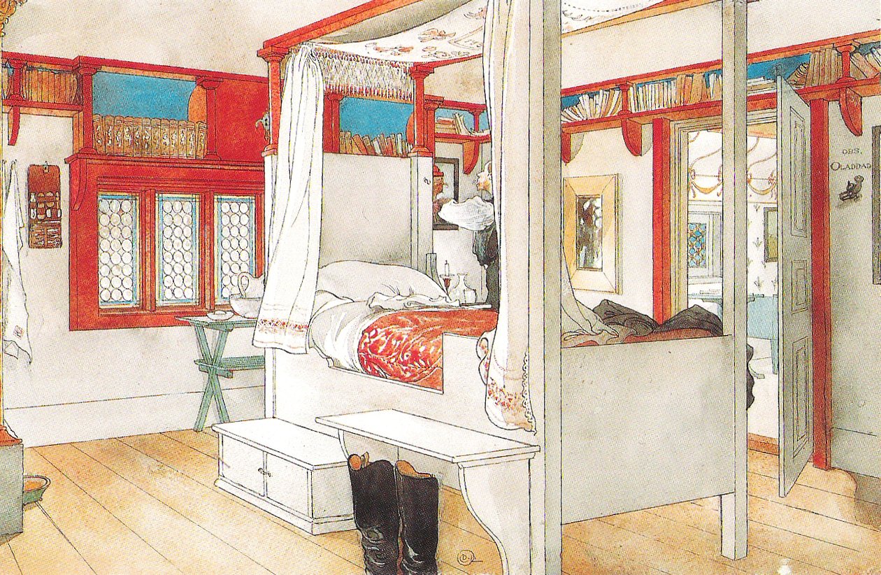 Bir ev by Carl Larsson