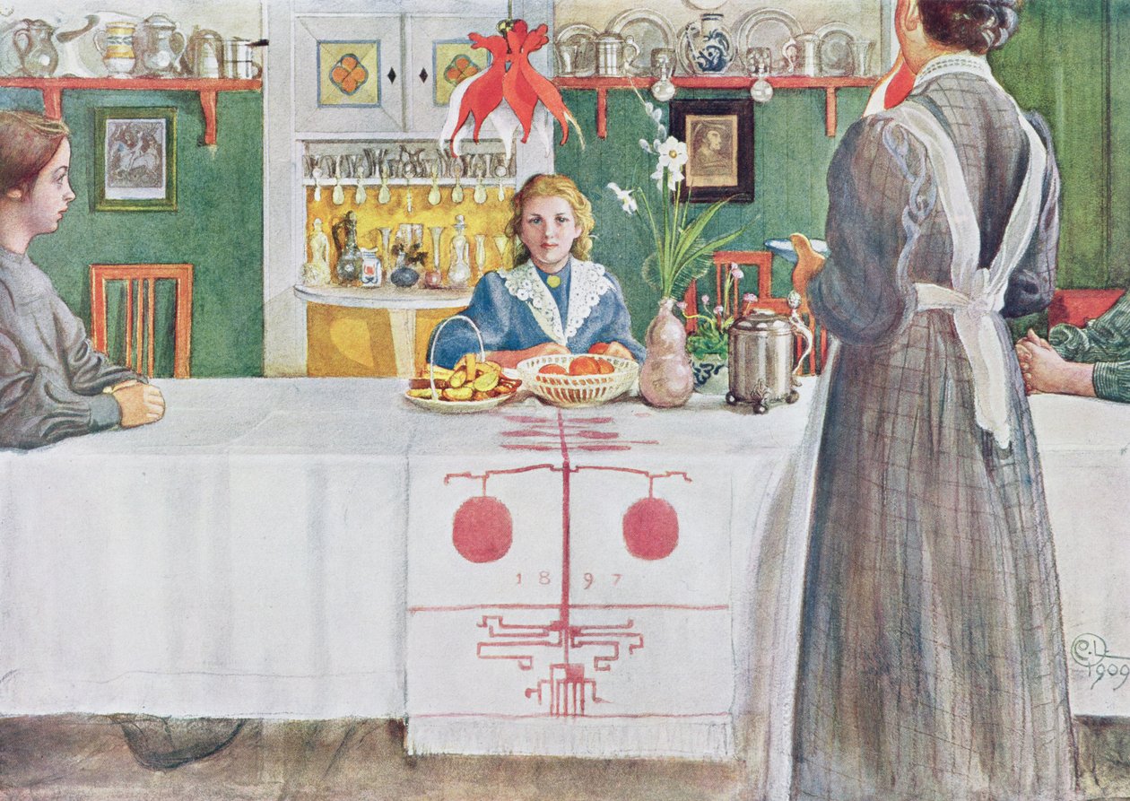 Kasabadan Arkadaşlar - Yemek Odası Sahnesi, pub. 