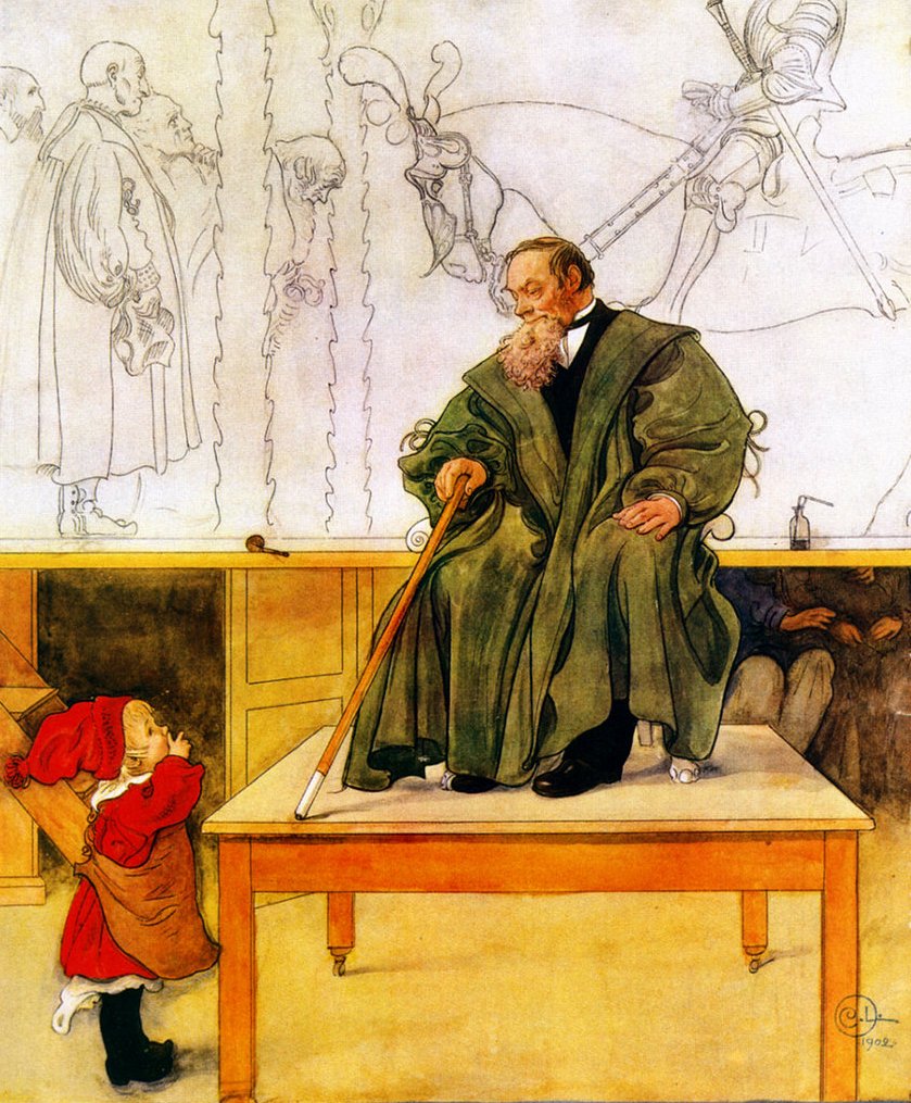 Büyükbaba ve Esbjörn by Carl Larsson