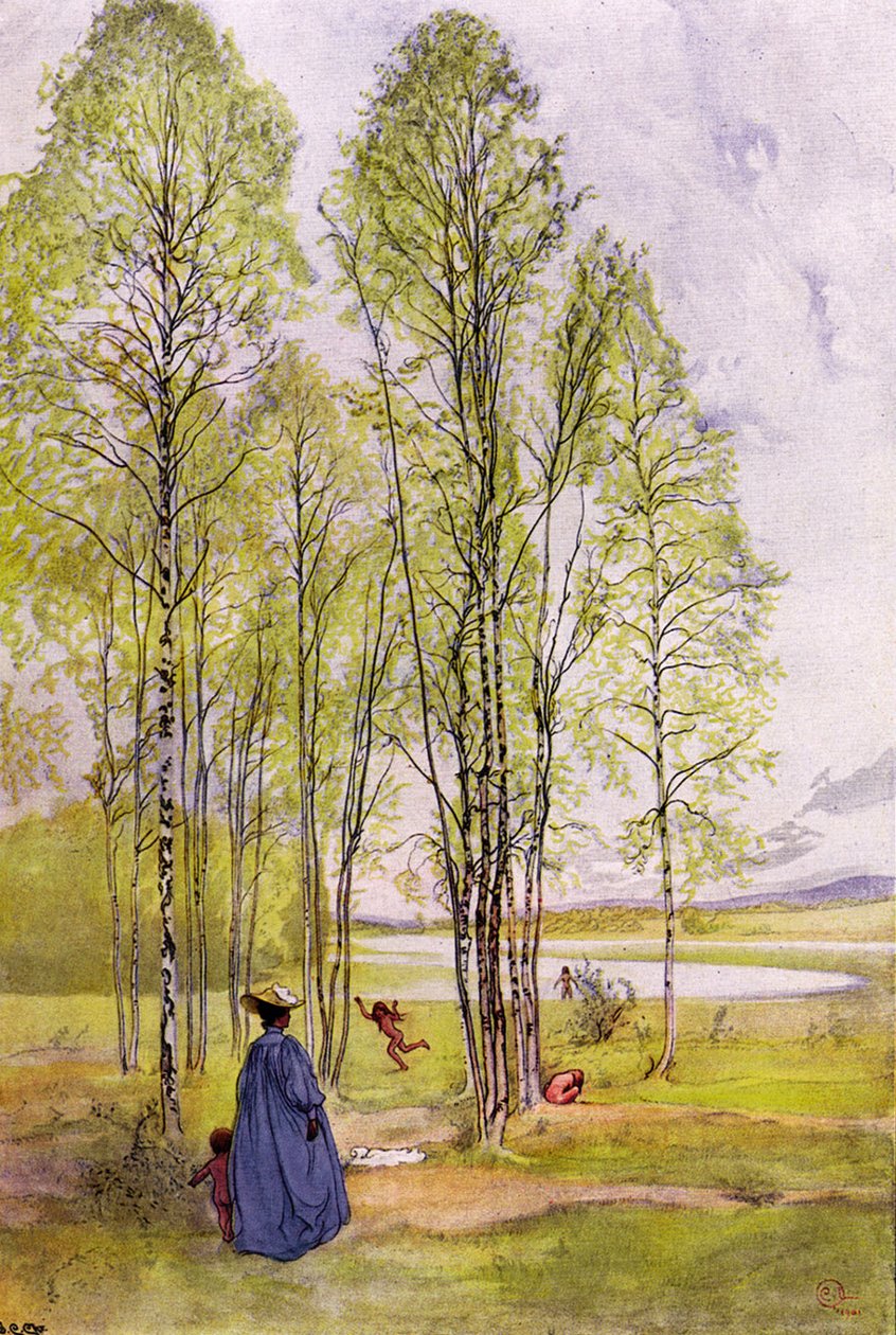 İdil by Carl Larsson