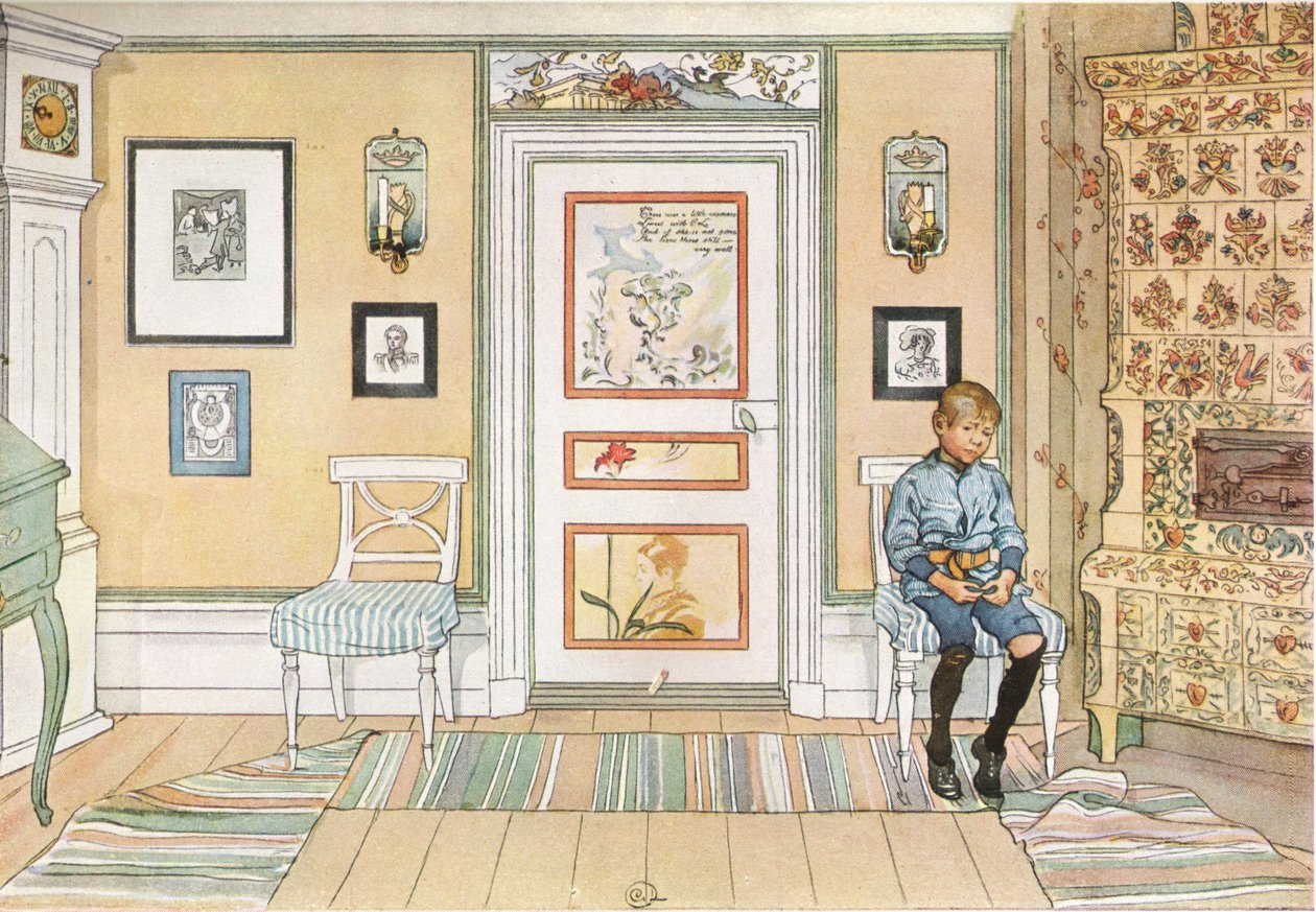 Köşede by Carl Larsson