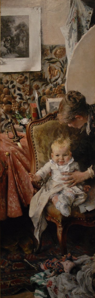Küçük Suzanne by Carl Larsson