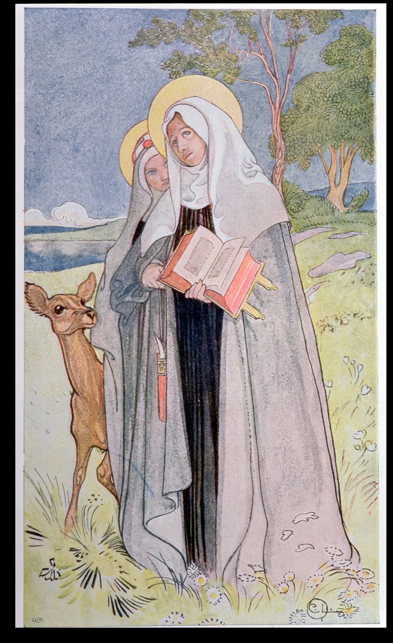 İsveçli Aziz Bridget (c.1302-73) İsveç