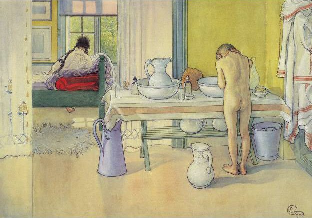 yaz sabahı by Carl Larsson