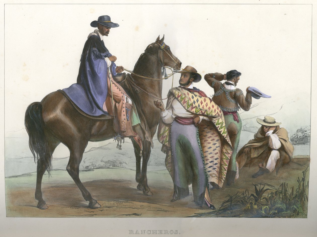 Rancheros by Carl Nebel