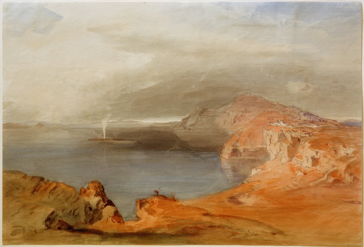 Santorin by Carl Rottmann