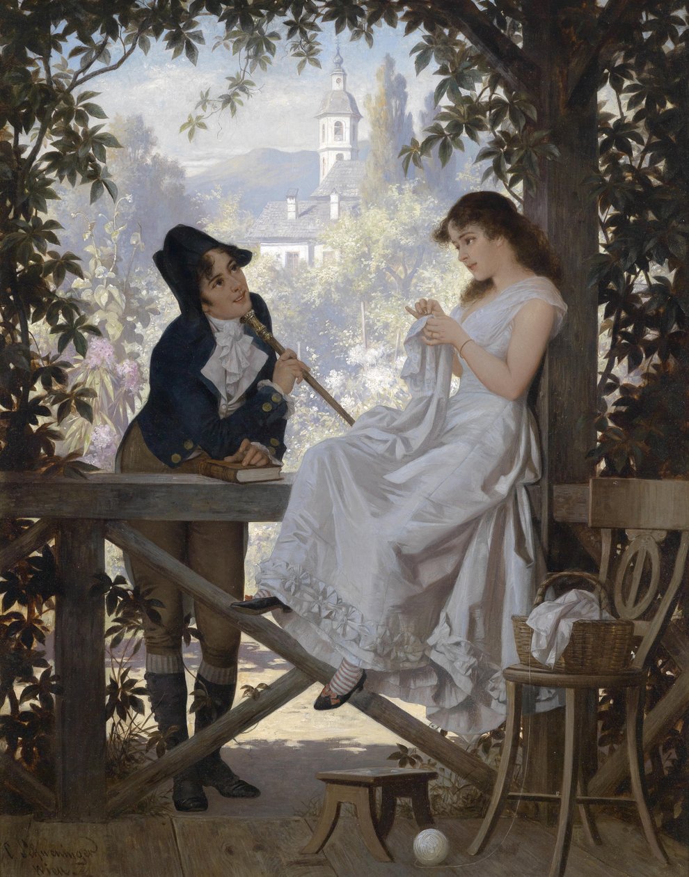 deneme by Carl Schweninger d. J.