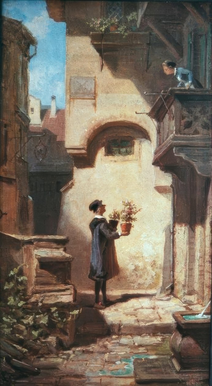 iyi niyetli by Carl Spitzweg