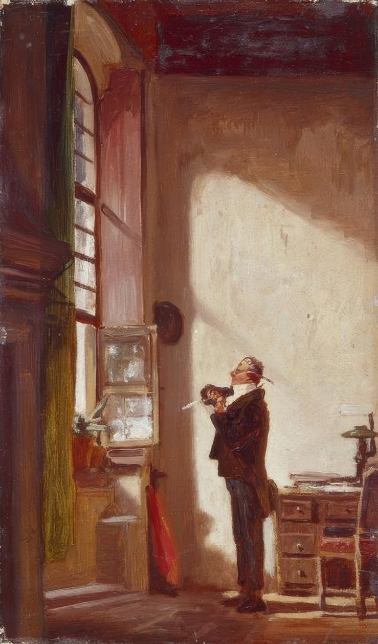 Yazar by Carl Spitzweg