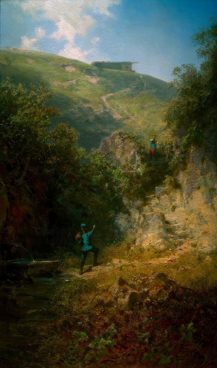 tatilci by Carl Spitzweg