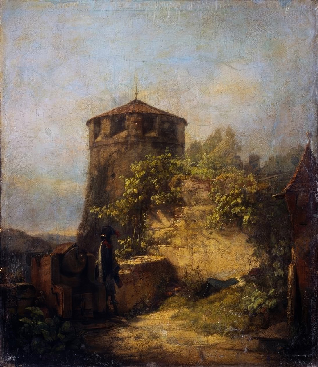 uyuyan nöbetçi by Carl Spitzweg