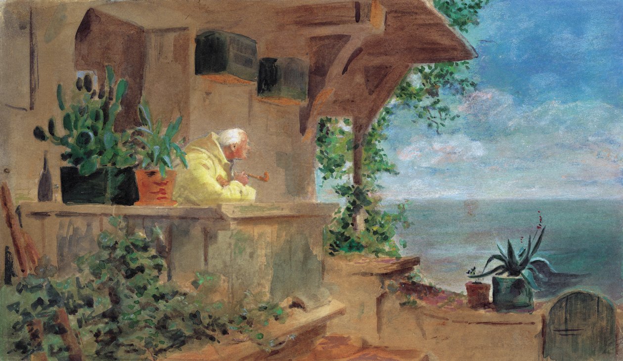 Uyanıklık by Carl Spitzweg