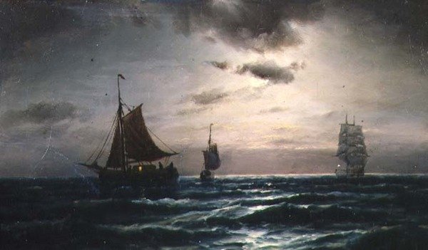 Mehtaplı Sularda Nakliye by Carl Bille
