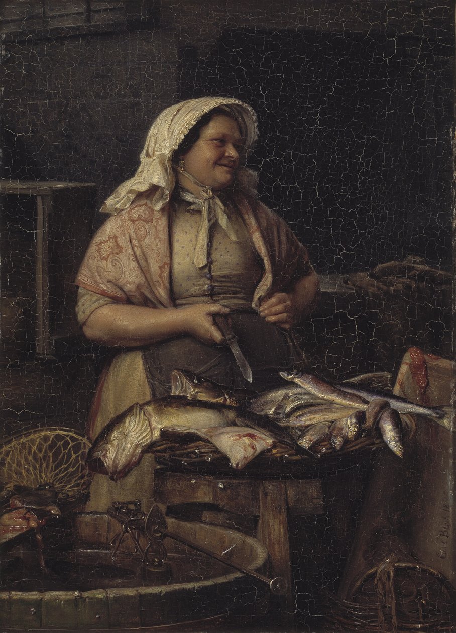 Bir Balık Kadını by Carl Bloch