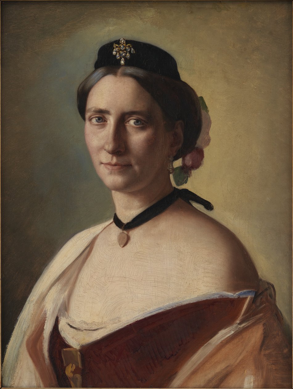 Sanatçının Karısı, Alma Bloch, kızlık soyadı Trepka by Carl Bloch