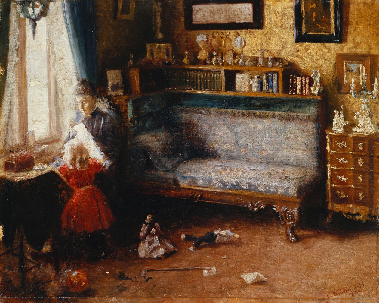 Anneye Yardım, 1892 by Carl Christian Ferdinand Wentorf